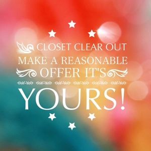 ALL REASONABLE OFFERS CONSIDERED 🙂